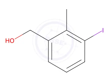 Chemical structure of (3-Iodo-2-methylphenyl)methanol