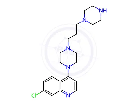 Chemical structure of Piperaquine Impurity 17
