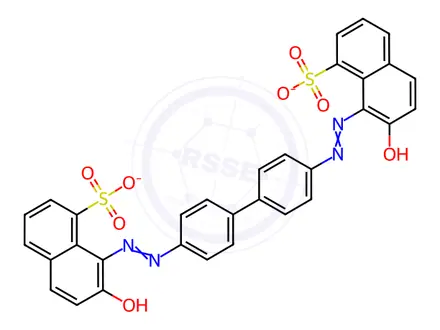 Chemical structure of Direct Red 44