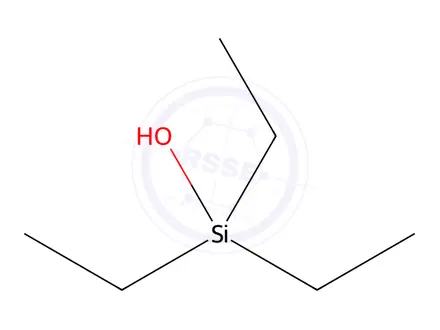 Chemical structure of Triethylsilanol