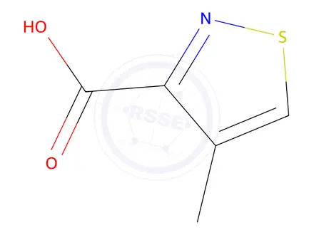 Chemical structure of 4-Methylisothiazole-3-carboxylic acid
