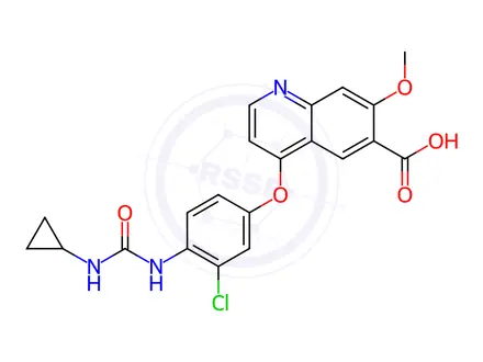 Chemical structure of Lenvatinib Impurity LFS-I