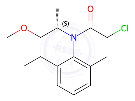 Chemical structure of S-Metolachlor