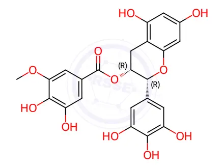 Chemical structure of Epigallocatechin 3-O-(3-O-methyl)gallate