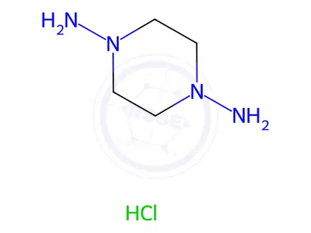 Chemical structure of Rifapentine Impurity 2 HCl