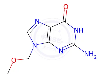 Chemical structure of Valganciclovir EP Impurity C