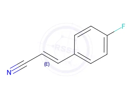 Chemical structure of 4-FLUOROCINNAMONITRILE