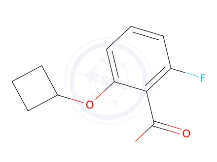 Chemical structure of 2-Cyclobutoxy-6-fluorobenzoic acid