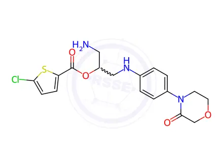 Chemical structure of Rivaroxaban Ethylamino Analog