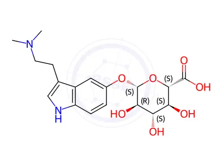 Chemical structure of Bufotenine Impurity 1