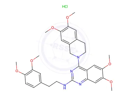 Chemical structure of CP-100356 monohydrochloride