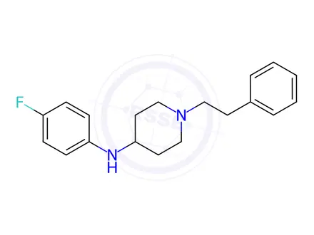 Chemical structure of Despropionyl p-Fluoro Fentanyl