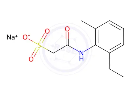 Chemical structure of S-Metolachlor CGA 368208