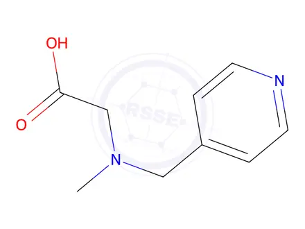 Chemical structure of 2-(Methyl(pyridin-4-ylmethyl)amino)acetic acid
