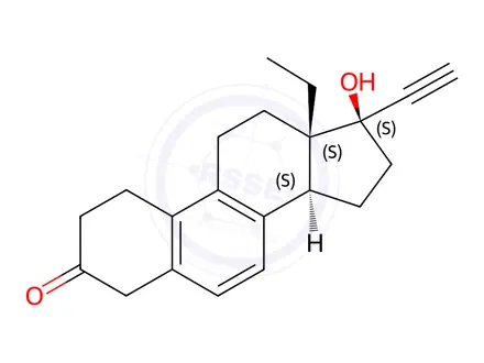 Chemical structure of Levonorgestrel EP Impurity W