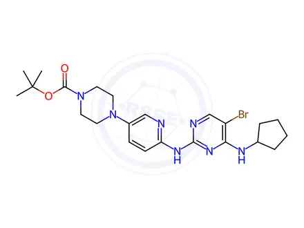 Chemical structure of Palbociclib Impurity 398