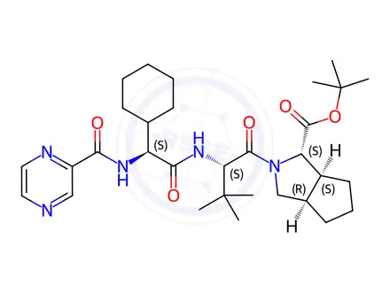 Chemical structure of Telaprevir Impurity 12