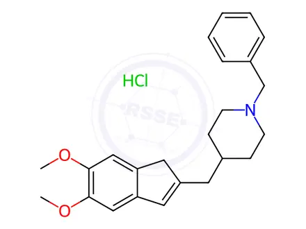 Chemical structure of Dehydrodeoxy Donepezil Hydrochloride