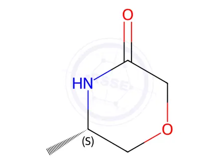 Chemical structure of (5S)-5-Methylmorpholin-3-one