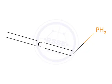 Chemical structure of Phosphine, 1,2-propadienyl-