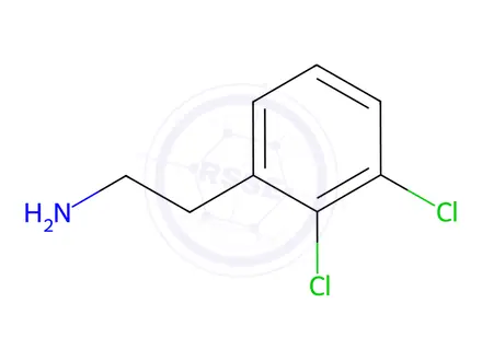 Chemical structure of 2,3-DICHLOROPHENETHYLAMINE