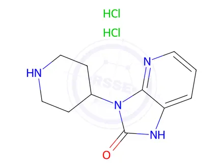 Chemical structure of Rimegepant Impurity C38 DiHCl