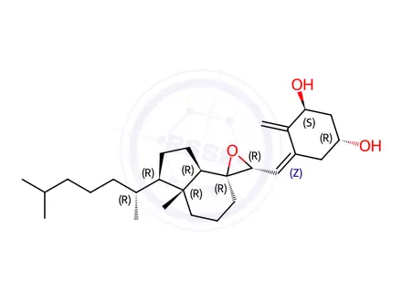 Chemical structure of Alfacalcidol Impurity 56