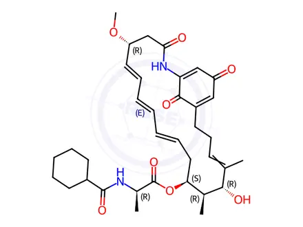 Chemical structure of Ansatrienin A