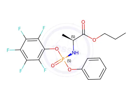 Chemical structure of Sofosbuvir Impurity 182