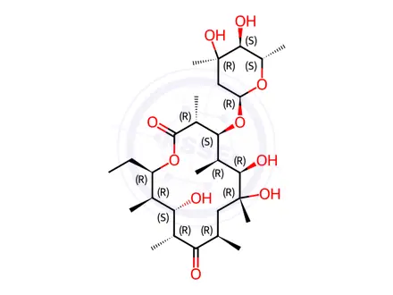 Chemical structure of Erythromycin Impurity 52