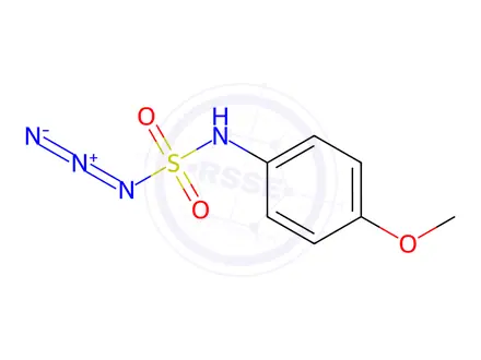 Chemical structure of p-Methoxyphenylsulfamoyl azide