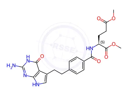 Chemical structure of Pemetrexed Impurity 127 (155405-81-5)