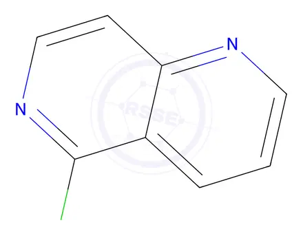 Chemical structure of 5-chloro-1,6-naphthyridine