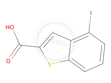 Chemical structure of 4-Iodo-benzo[b]thiophene-2-carboxylic acid