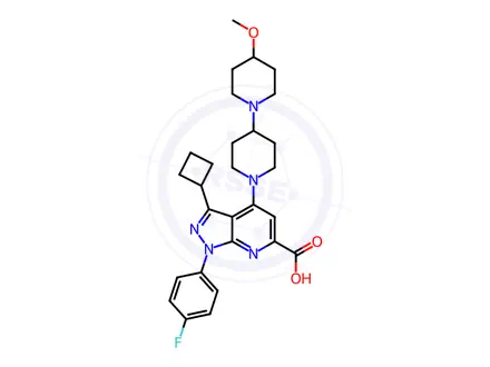 Chemical structure of ABBV 2737 Impurity 195