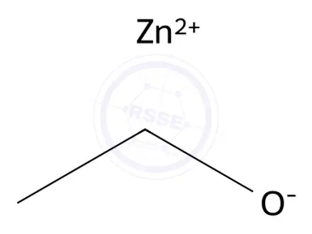 Chemical structure of ZINC DIETHOXIDE