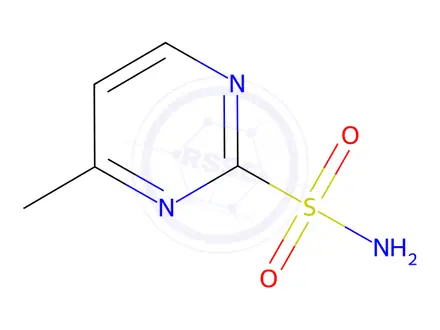 Chemical structure of 2-Pyrimidinesulfonamide,4-methyl-(9CI)
