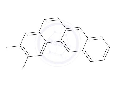 Chemical structure of 2,3-Dimethylbenz[a]anthracene