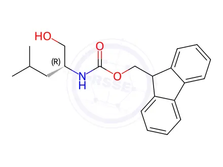 Chemical structure of Fmoc-D-Leucinol