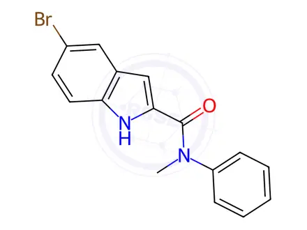 Chemical structure of Orforglipron Impurity 292