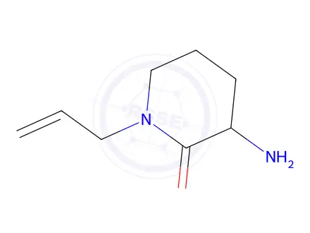 Chemical structure of 1-Allyl-3-aminopiperidin-2-one