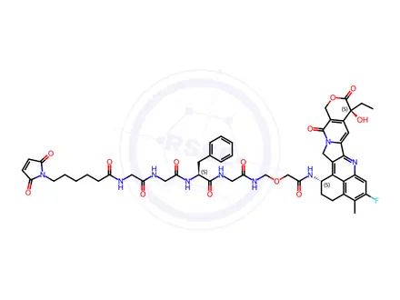 Chemical structure of Deruxtecan