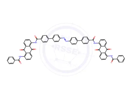 Chemical structure of Vat Yellow 10