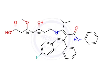 Chemical structure of Atorvastatin EP Impurity G