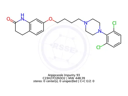 Chemical structure of Aripiprazole Impurity 93