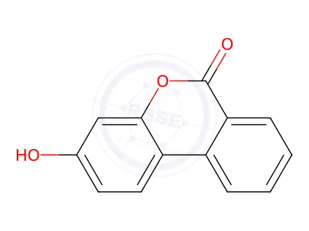 Chemical structure of Urolithin B