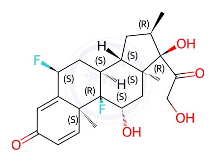 Chemical structure of Flumethasone