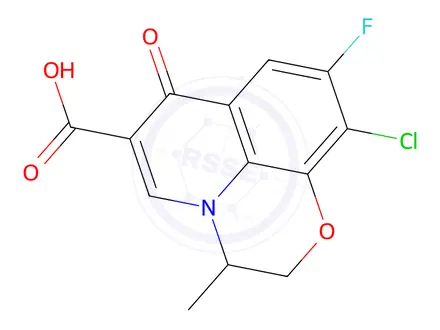 Chemical structure of Levofloxacin Impurity 57