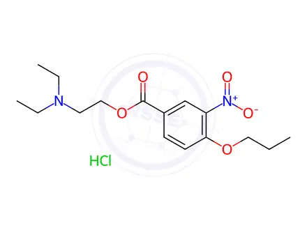 Chemical structure of Proparacaine Impurity 7 (HCl Salt)