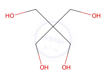 Chemical structure of Urea, polymer with 2,2-bis(hydroxymethyl)-1,3-propanediol, formaldehyde and methanol